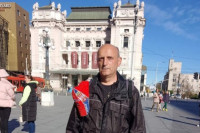 Banjalučanin pješačio do Beograda kako bi poslao važnu poruku
