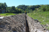 Počela izgradnja vodovodnog sistema na Poniru