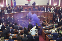 Посланик хтио да запали парламент (ВИДЕО)
