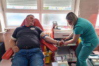 Хуманост на дјелу: Ветерани 65. заштитног моторизованог пука дали крв