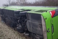 Udes autobusa u okolini Košica u Slovačkoj