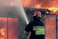 Изгорјела повратничка кућа у Бијелом Пољу код Пећи