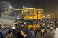 Treći protest ispred Republičke izborne komisije