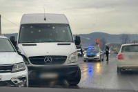 Saobraćajna nesreća kod KPZ-a Tunjice (FOTO)