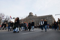 Завршен протест „ПроГласа“ испред Уставног суда Србије, успостављен саобраћај