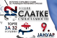 Povodom rođendana Republike 32 torte sa motivima Srpske