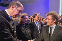 Vučić sa Milejom: Verujem da ćemo sa Argentinom nastaviti dobru saradnju