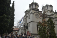 Bogosluženja širom Srbije: Patrijarh Porfirije na liturgiji u Hramu Svetog Save
