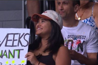 Trudnica zbog Novaka pred porođaj došla na polufinale, njena poruka oduševila sve (FOTO)