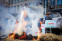 Стотине незадовољних пољопривредника протестовало у Софији