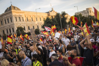 Stotine bankarskih službenika protestovalo u Madridu tražeći povećanje plata