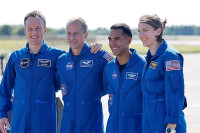 Астронаути из Турске, Италије и Шведске поново на земљи