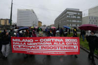 Milano: Protest protiv zimske Olimpijade 2026