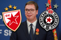 Vučić ponovo o "vječitima": Partizana i Zvezde ne bi bilo da nema države