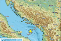 Zemljotres jačine 4,8 stepeni registrovan u Jadranskom moru