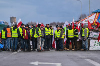 Пољски пољопривредници протестују на граници са Литванијом