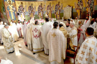 Служена божанствена литургија и парастос владики Атанасију