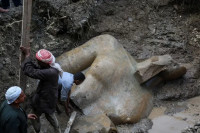 Археолози ископали дио велике статуе Рамзеса Другог (FOTO)