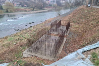 Rđa uništava temelje mosta u Docu