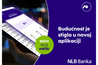 Вријеме је за потпуно једноставно банкарство уз нову NLB mKlik апликацију