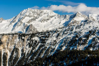 Na francuskim Alpama februar bez snijega