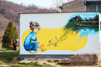 Mural ukrasio školu u Karanovcu