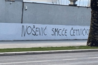У Сплиту поново осванули увредљиви графити
