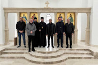 Episkop Sergije na sastanku sa Vulinom