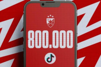 TikTok nalog FK Crvena zvezda najjača sportska društvena mreža na Balkanu