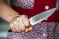 Жена убила мужа ножем