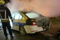 Banjalučka policija se oglasila o zapaljenom vozilu