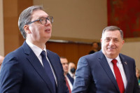 Vučić: Danas sastanak sa Dodikom i patrijarhom Porfirijem