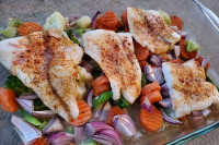 Бијела риба с поврћем: Здрав оброк пун витамина и влакана