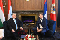 Додик: Српској много значи посјета мађарске делегације