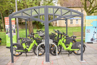 Електрични бицикли на девет локација
