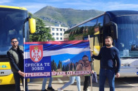 Trebinjci krenuli na miting podrške "Srpska te zove"