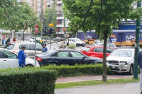 У судару четири аутомобила у центру града има повријеђених