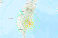 Земљотрес јачине 5,5 степени погодио источни округ Тајвана