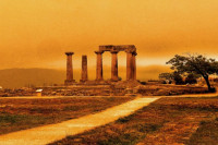 Сахарска прашина прекрила Атину и друге градове