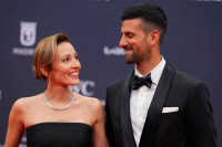 Kako su se Novak i Jelena spremali za Laureus nagradu