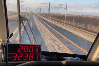 Voz testirao srpsku prugu sa 202 kilometra na sat