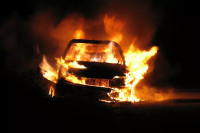 Zapaljen automobil u Novom Gradu