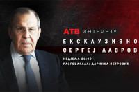 U nedjelju u 20 časova ekskluzivno za ATV govori Sergej Lavrov