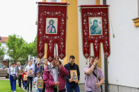 Прослављена храмовна слава у насељу Врбања