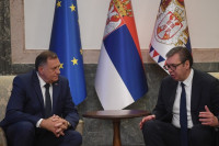 Sastanak Vučića i Dodika: Rezolucija će imati katastrofalne posljedice