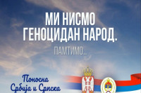 Dodik i Vučić objavili video: Srbi nisu genocidan narod