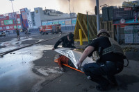 Sinehubov: Dvije osobe ubijene, 33 povrijeđene u ruskom bombardovanju ukrajinskog supermarketa
