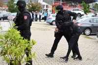 Kolona "marica" prošla Banjalukom: Uhapšeni u Eskadronu sprovedeni u tužilaštvo (FOTO/VIDEO)