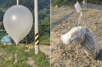 Sjeverna Koreja poslala ponovo balone sa smećem Južnoj Koreji