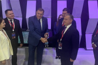 Dodiku uručena medalja "Predsjedničke biblioteke Jeljcin"